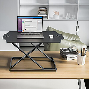 Ergo Office ER-419 Подставка для монитора для ноутбука, регулируемая по высоте, стоя, сидя, работая, ультратонкая, 10 кг