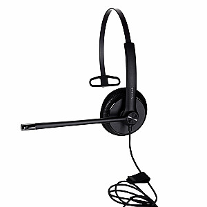 Yealink UH34 Lite ausinės su laidine ausine biuro / skambučių centro juodos spalvos
