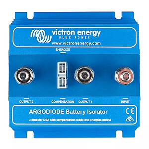 Victron Energy argodiodinis diodinis baterijos izoliatorius 120-2AC 2 baterijos 120A
