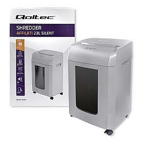 Qoltec 50329 Smulkintuvas AFFILATI 23L Tylus | Mikro skyrius