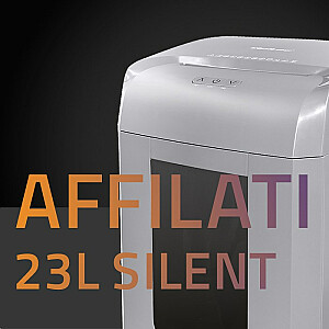 Qoltec 50329 Smulkintuvas AFFILATI 23L Tylus | Mikro skyrius