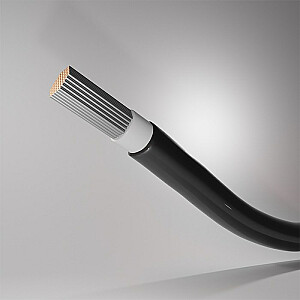 Qoltec 53851 Фотоэлектрический солнечный кабель | 4 мм² | 100 м | черный