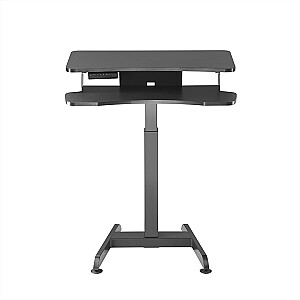 Портативный стол Maclean MC-835 с электрической регулировкой высоты, макс. 72–122 см. 37 кг Панель управления Сидеть Стенд Рабочая станция