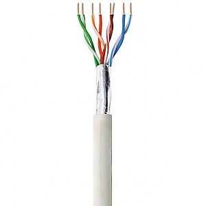 Tinklo kabelis Techly ITP-C5F-305-RIS pilkas, 305 m Cat5e F/UTP (FTP)