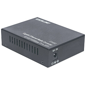 Intellinet Gigabit Ethernet į SFP medijos keitiklis, 10/100/1000Base-Tx į SFP lizdą, tuščias (2 kontaktų Euro jungtis)