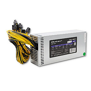 Qoltec 50349 PCI-E 1800W maitinimo šaltinis | 80 Plus Platinum | Žaidimų miner