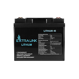 Pramoninis įkraunamas akumuliatorius Extralink EX.30431 ličio geležies fosfatas (LiFePO4) 40 000 mAh 12,8 V