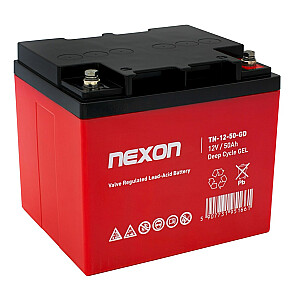 NEXON GELINIS AKUMULIATORIUS 12V 50Ah ILGA 12L