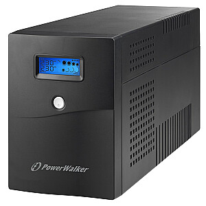 PowerWalker VI 3000 SCL FR Line-Interactive 3kVA 1800W 4 kintamosios srovės lizdai