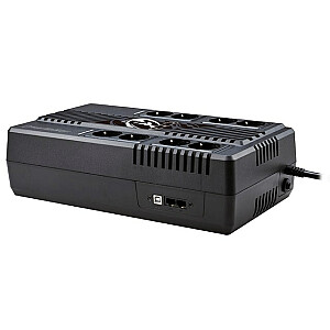 „PowerWalker VI 800 MS FR Line-Interactive“ 800 VA 480 W 8 kintamosios srovės lizdai