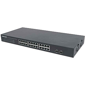 Intellinet 561044 24p Gigabit + 2x SFP jungiklis