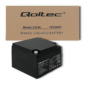 QOLTEC 53036 Qoltec Аккумулятор AGM 12V
