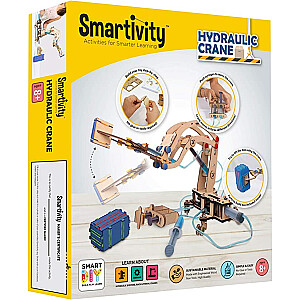 SMARTIVITY konstruktorius-hidraulinis kranas Pump It Move It, SMRT1018