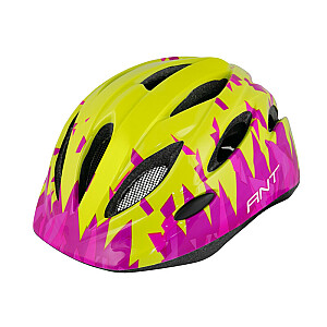 Велошлем детский Force Ant Junior Yellow/Pink (52-56 cm)