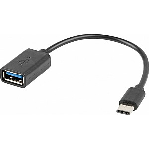 Lanberg USB-C – USB adapteris juodas (AD-OTG-UC-01)