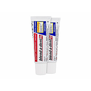 Originalus superadhezyvus kremas Extra Strong 2x47g