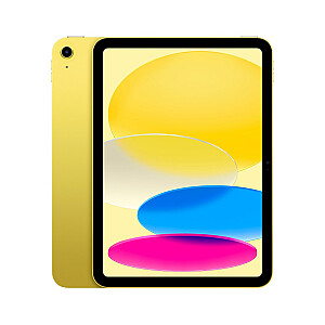 Apple iPad 10,9 colio A14 Wi-Fi, 256 GB, geltona (10 kartos)