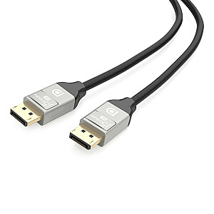 J5sukurkite 8K „DisplayPort“ laidą („DisplayPort M“ į „DisplayPort M“; 2 m; juodas) JDC43-N