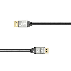 J5sukurkite 8K „DisplayPort“ laidą („DisplayPort M“ į „DisplayPort M“; 2 m; juodas) JDC43-N