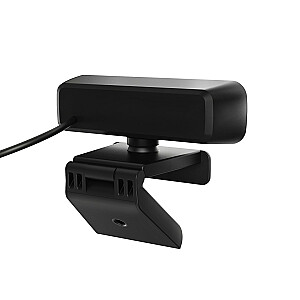 Веб-камера j5create JVCU100 USB™ HD с поворотом на 360°, разрешением видеосъемки 1080p, черная