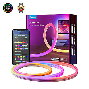 Govee Neon LED Strip Light Умная лента белого цвета с Wi-Fi/Bluetooth