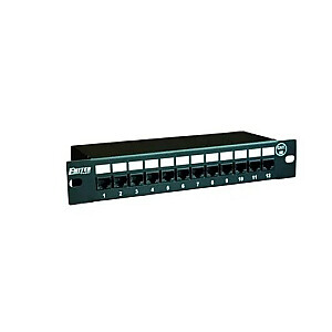 Панель EMITERNET 10 дюймов 12xRJ45 UTP кат. 5e (1U) FU/PPFA8075K128C5E