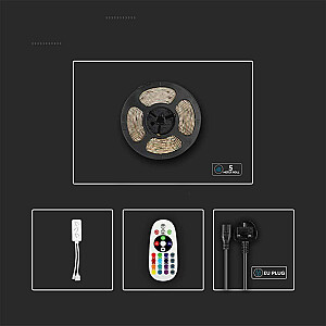 Светодиодная лента V-TAC Set SMART WiFi RGB+CCT IP65 ALEXA GOOGLE HOME VT-5050 90-EU