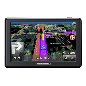 MODECOM FreeWAY CX 5.0 AUTOMOBILIŲ NAVIGACIJA + Europos žemėlapiai MapFactor