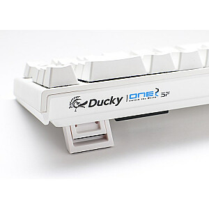 „Ducky One 2 SF Gaming Tastatur“, MX-Blue, RGB LED – Weiß