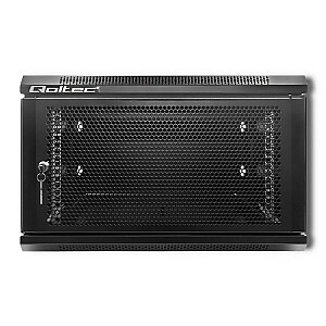 Qoltec 54489 RACK 19" spintelė | 6U | 600 x 370 x 600 | Perforuotos durys