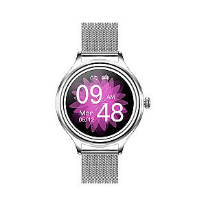 Умные часы Kumi K3 серебристого цвета