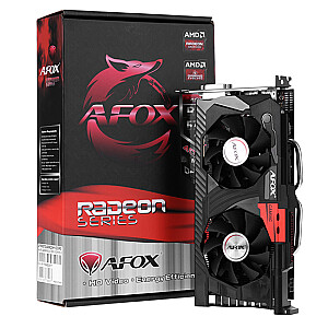 AFOX Radeon RX 570 8GB GDDR5 dvigubas ventiliatorius AFRX570-8192D5H3-V2