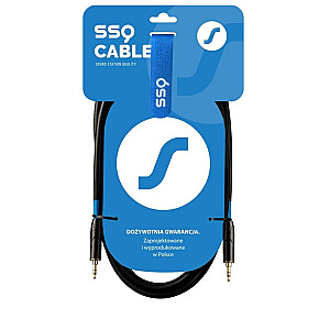 SSQ MIMI2 SS-1425 Cable Mini Jack Stereo 3,5 mm - Mini Jack Stereo 3,5 mm 2 m Juoda