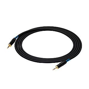 SSQ MIMI2 SS-1425 Cable Mini Jack Stereo 3,5 mm - Mini Jack Stereo 3,5 mm 2 m Juoda