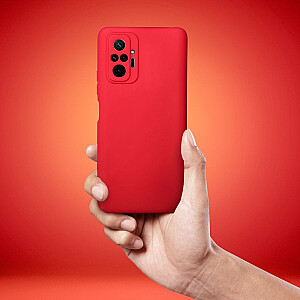 Fusion minkštas matinis nugarėlė silikoninis dėklas, skirtas Xiaomi Redmi 13C | Poco C65 4G raudona