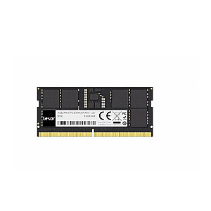 Lexar 16 GB DDR5 5600 MHz kompiuteris/serveris Registruotas Ne ECC Taip
