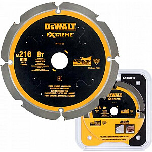 Dewalt pjovimo diskas pluoštiniam cementui 216X30MM (DT1473)