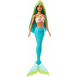 „Mattel Mermaid Barbie Doll“, „Turquoise Tail“, „Turquoise and Yellow Hair“ c