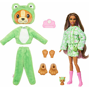 Barbie Doll Mattel Cutie Reveal Frog Dog serija Gyvūnų kostiumai HRK24