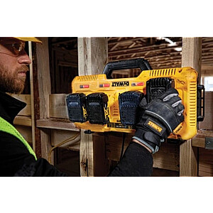 ЗАРЯДНОЕ УСТРОЙСТВО DEWALT DCB104 4-ПОРТОВОЕ XR 8A