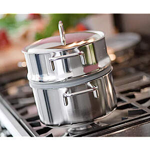 Кастрюля низкая с крышкой DEMEYERE Apollo 7 40850-166-0 - 5,2л