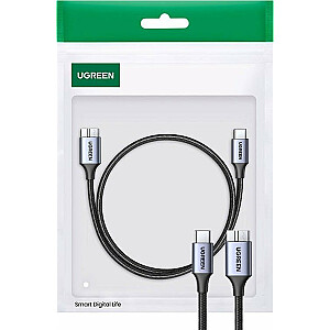 „Ugreen“ USB-C – „microUSB“ laidas, 0,5 m pilkas (15231)