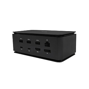 METALINĖ DOKKO STOTIS USB 4.0/DUAL 4K HDMI DP PD 80W