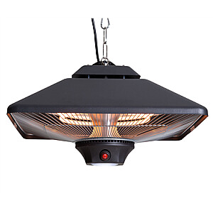 SUNRED Heater CE17SQ-B, Spica Bright Hanging  Infrared 2000 W Black IP24