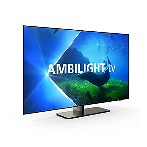 Philips 4K UHD OLED Android™ TV 55 дюймов 55OLED818/12 4-сторонняя подсветка Ambilight 3840x2160p HDR10+ 4xHDMI 3xUSB LAN WiFi DVB-T/T2/T2-HD/C/S/S2, 70 Вт