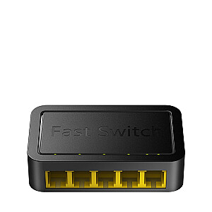 Сетевой коммутатор Cudy FS105D Fast Ethernet (10/100) Черный