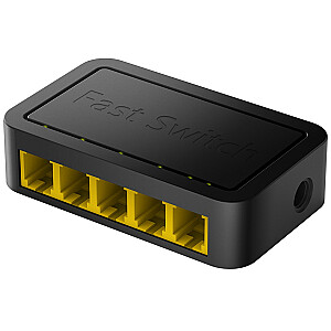 Сетевой коммутатор Cudy FS105D Fast Ethernet (10/100) Черный