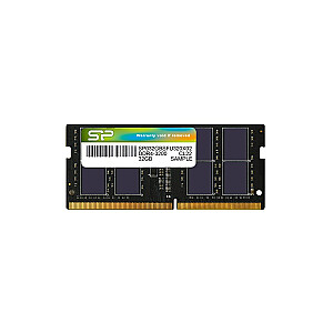 Оперативная память SILICON POWER DDR4 SODIMM 3200 МГц CL22 32 ГБ (SP032GBSFU320X02) Черный