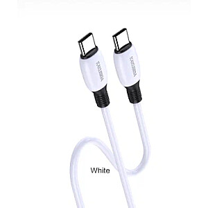 KAKUSIGA KSC-951 USB-C -> USB-C įkrovimo laidas 60W | 100 cm baltos spalvos