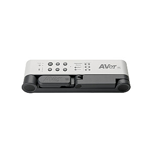 AVer M15W 13 MP, pilka, balta, 3840 x 2160 pikselių, 60 kadrų per sekundę, CMOS 25,4/3,06 mm (1/3,06 colio)